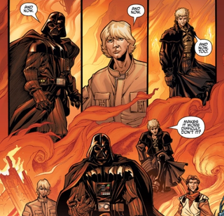 Illustration for article titled 4100 Years of Star Wars in Vector Crossover Comic